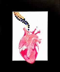Coeur aux perles