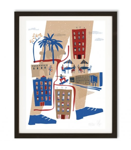180 Hilos - Barcelona Walking by Daniela Ferreti