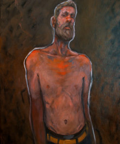 Victor Otero - Autorretrato con camiseta fantasma