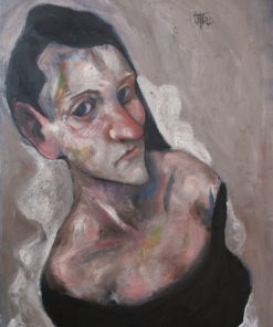 Victor Otero - Retrato con manta