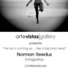 Norman Reedus - The sun's coming ... like a big bald head" – contemporary artwork, Artevistas art gallery Barcelona