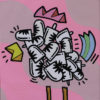 Evolucion gallina – contemporary artwork, Artevistas art gallery Barcelona