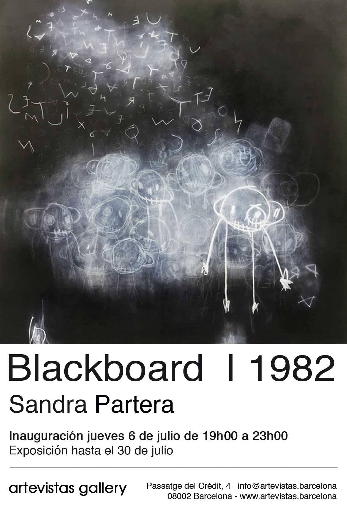 Blackboard | 1982 - Sandra Partera