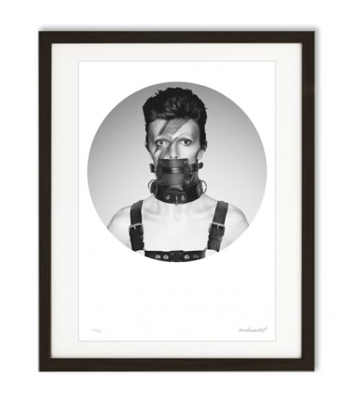 180 Hilos - David Bowie leather mask by Rancho Rocket