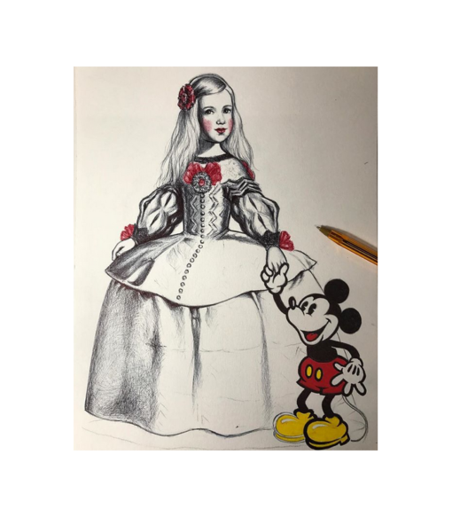 180 Hilos - Margarita y Mickey by Antonio de Felipe - Image 2