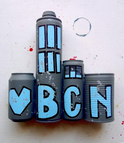 Me lata - Love Bcn blue