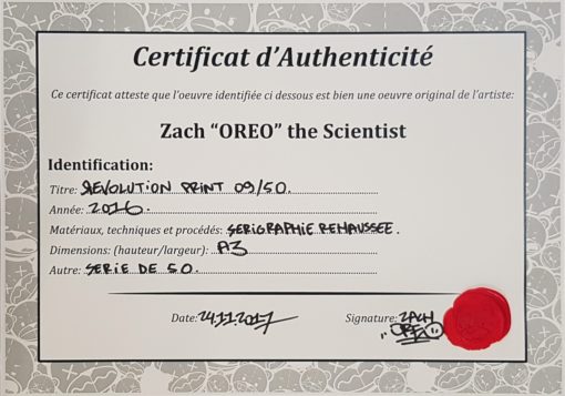 Zach Oreo - Revolution - Do art not war - Image 3