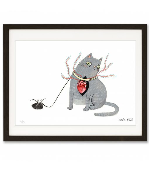 180 hilos - Gato gordo by María Hesse