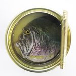 «Sardine S4» by Ortaire de Coupigny – acrylic, paraffin and resin in a can, Artevistas, Barcelona