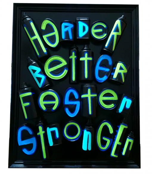 Me lata - Harder better faster stronger