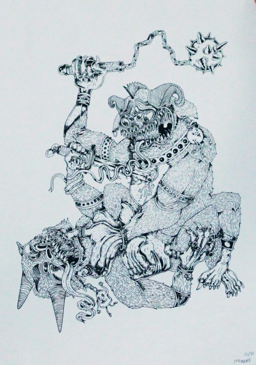 Typon noir - Paulaulart - Dieu Tobé