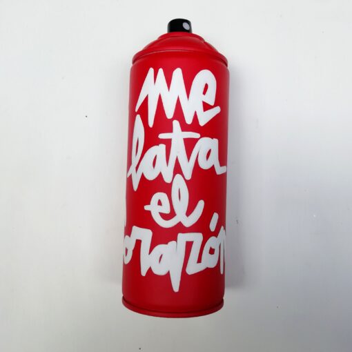 Me lata - Spray can Me Lata el corazón