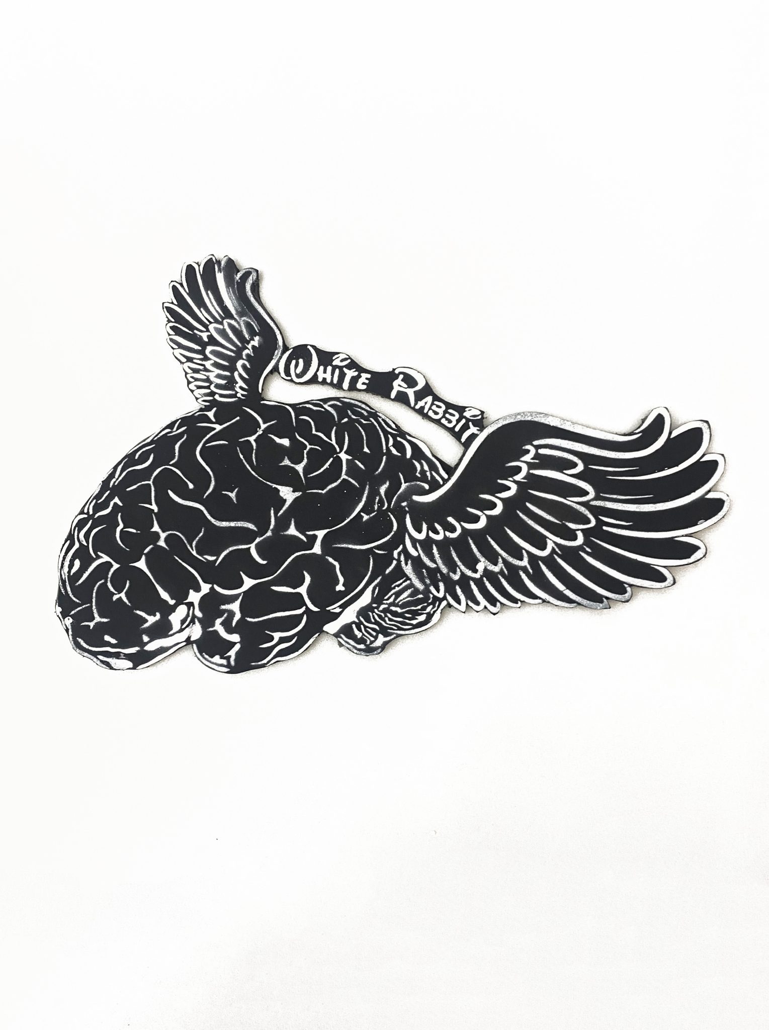 White Rabbit - Brain Escape Black - Artevistas gallery