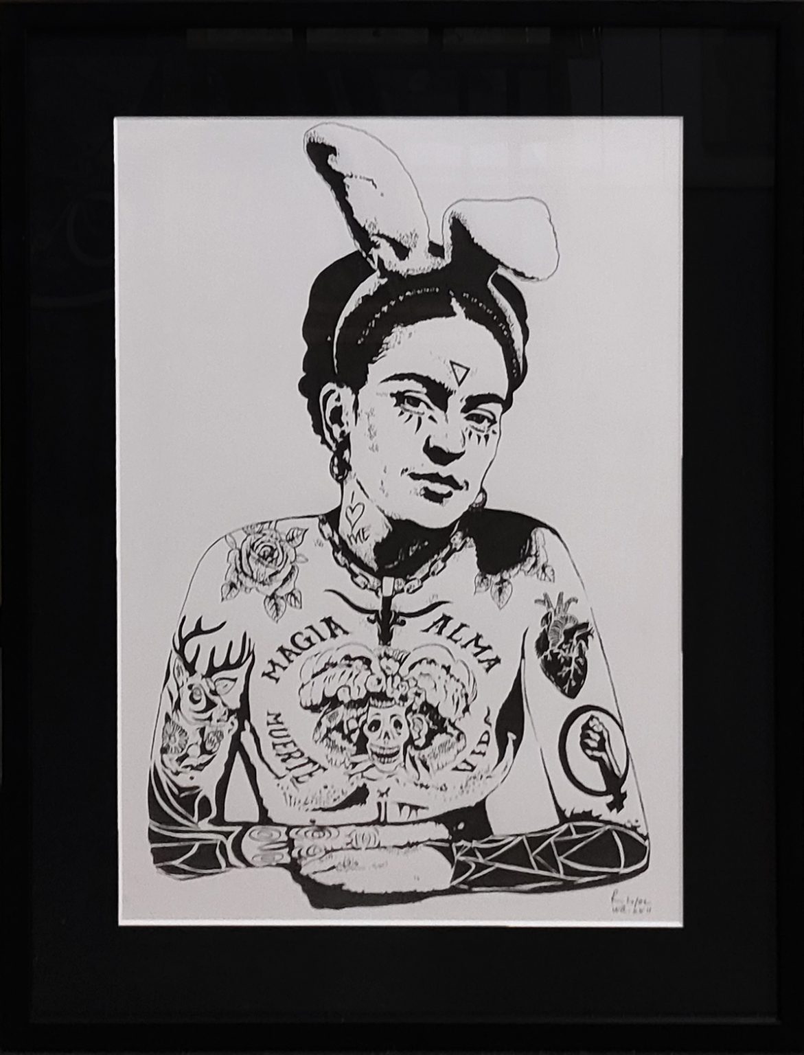 White Rabbit - The Tomorrow People (Frida) - Artevistas gallery