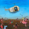 Art is trash la tecnologia – contemporary artwork, Artevistas art gallery Barcelona
