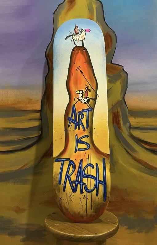 Art is Trash artist Street art Barcelona Art Gallery Barcelona