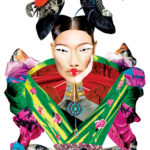 «Björk japonesa» by Corentin Huon de Penanster – print on forex, on show at Artevistas Gallery