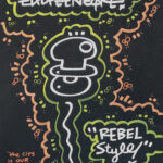 «Rebel Style» by El Xupet Negre – street art by a Barcelona graffiti artist, art gallery in Barcelona
