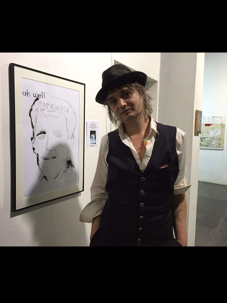 Peter Doherty art Barcelona