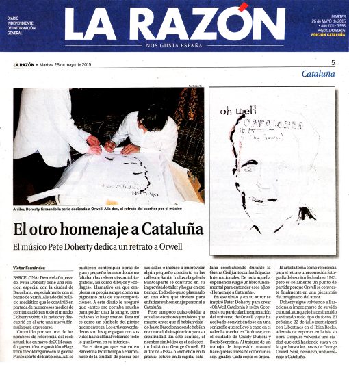 Peter Doherty - Oh well Catalonia it is (serigraphy) - Image 5