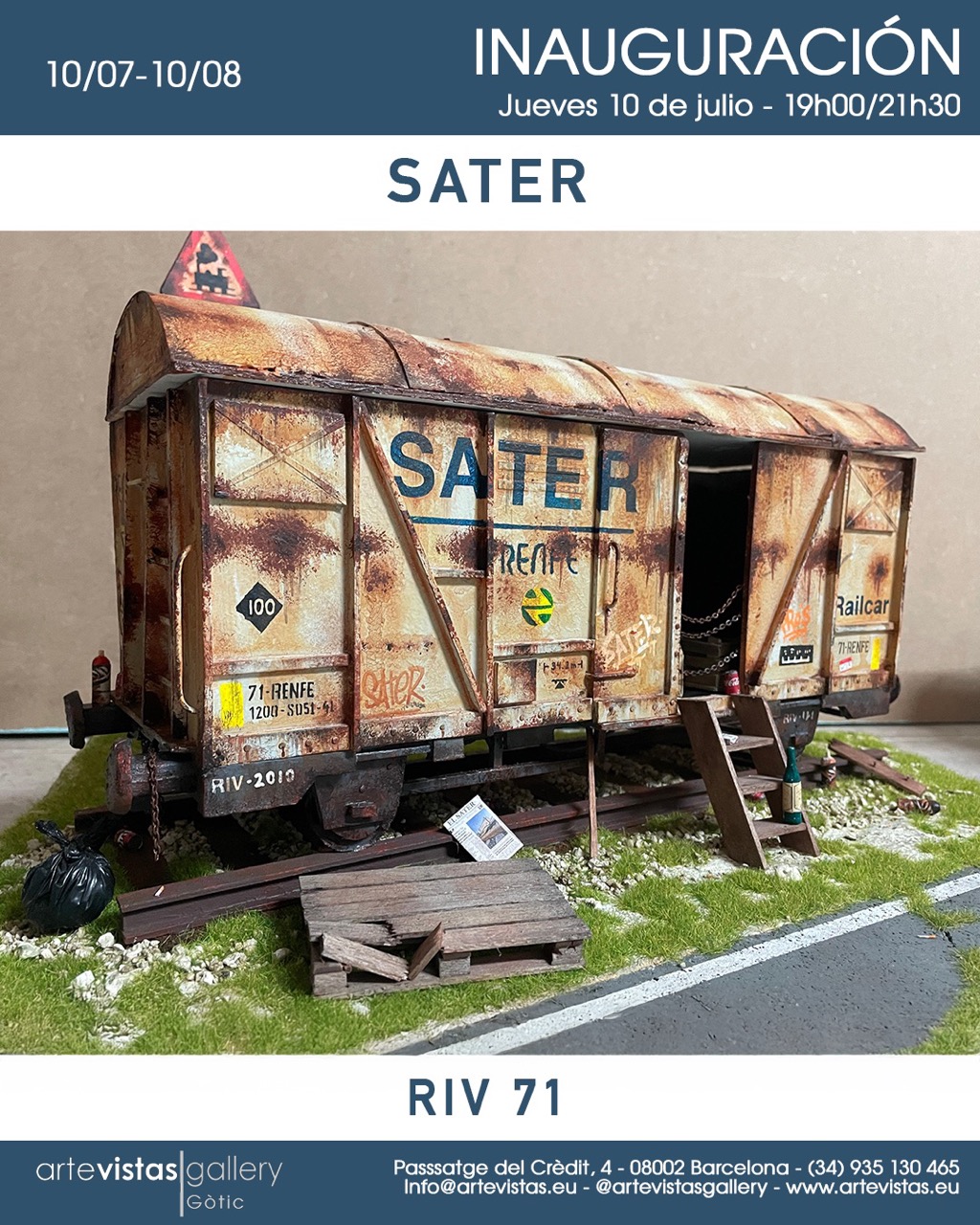 SATER - RIV 71 ARTEVISTAS GOTIC