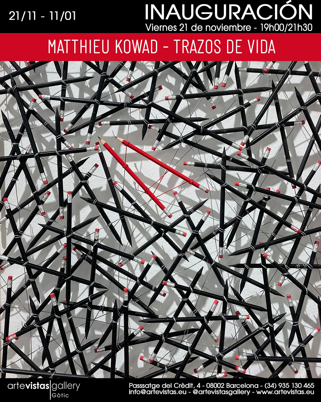 Matthieu Kowad - Trazos de vida - Gotico