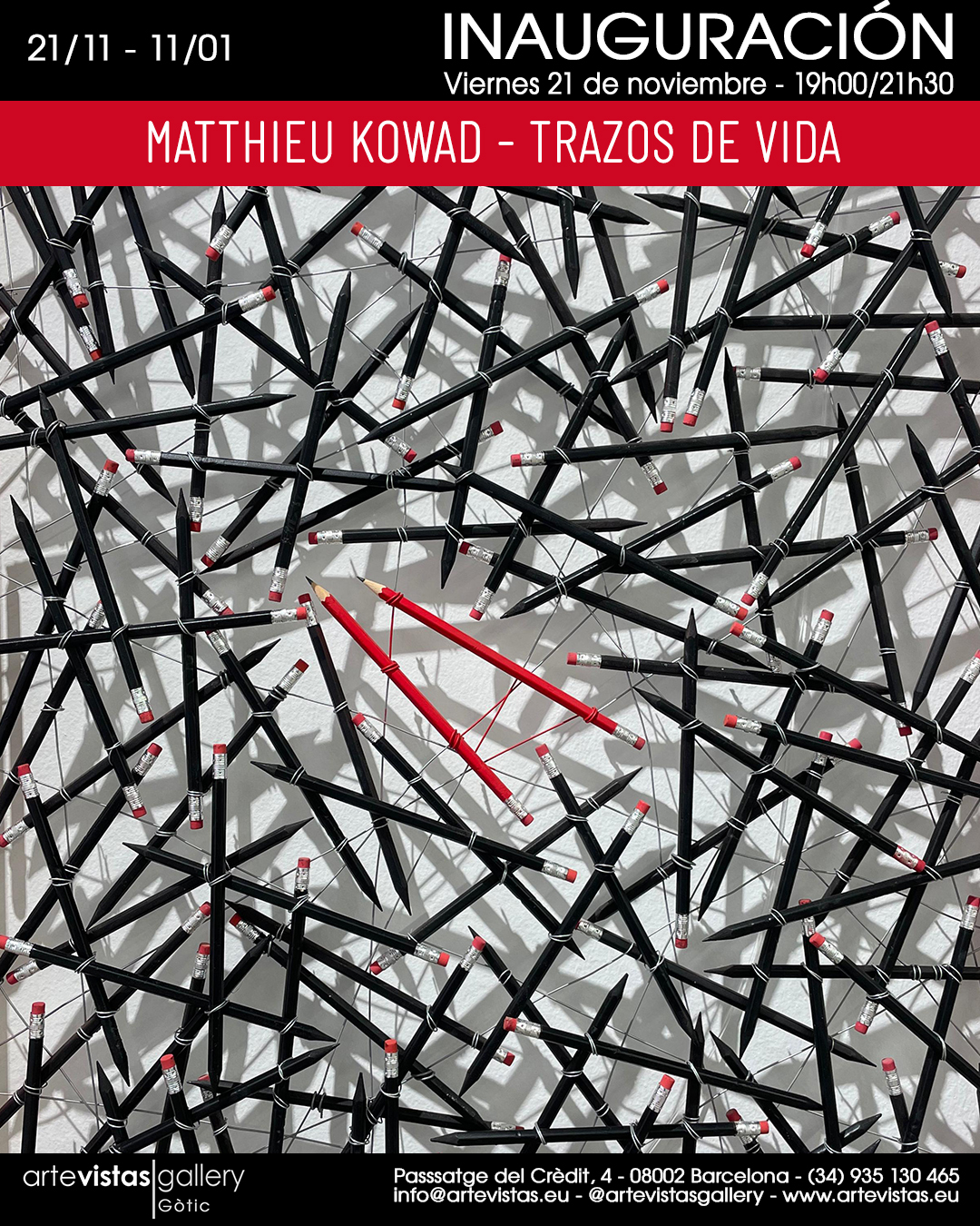 Matthieu Kowad - Trazos de vida - Gotico