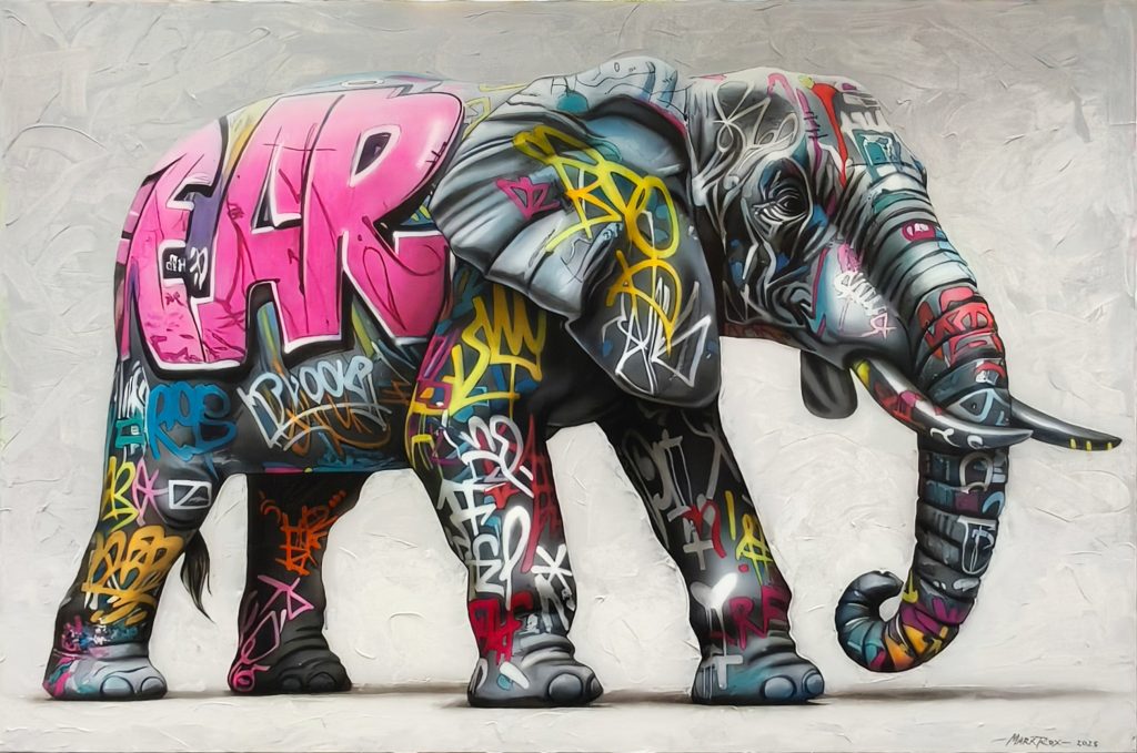 Mark Rox - Elephant - Artevistas gallery