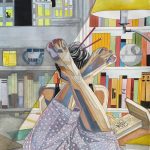 «Cap Vespre de llibres» by Josep Maria Carbó – limited print on Hahnemühle paper, Artevistas art gallery, Barcelona